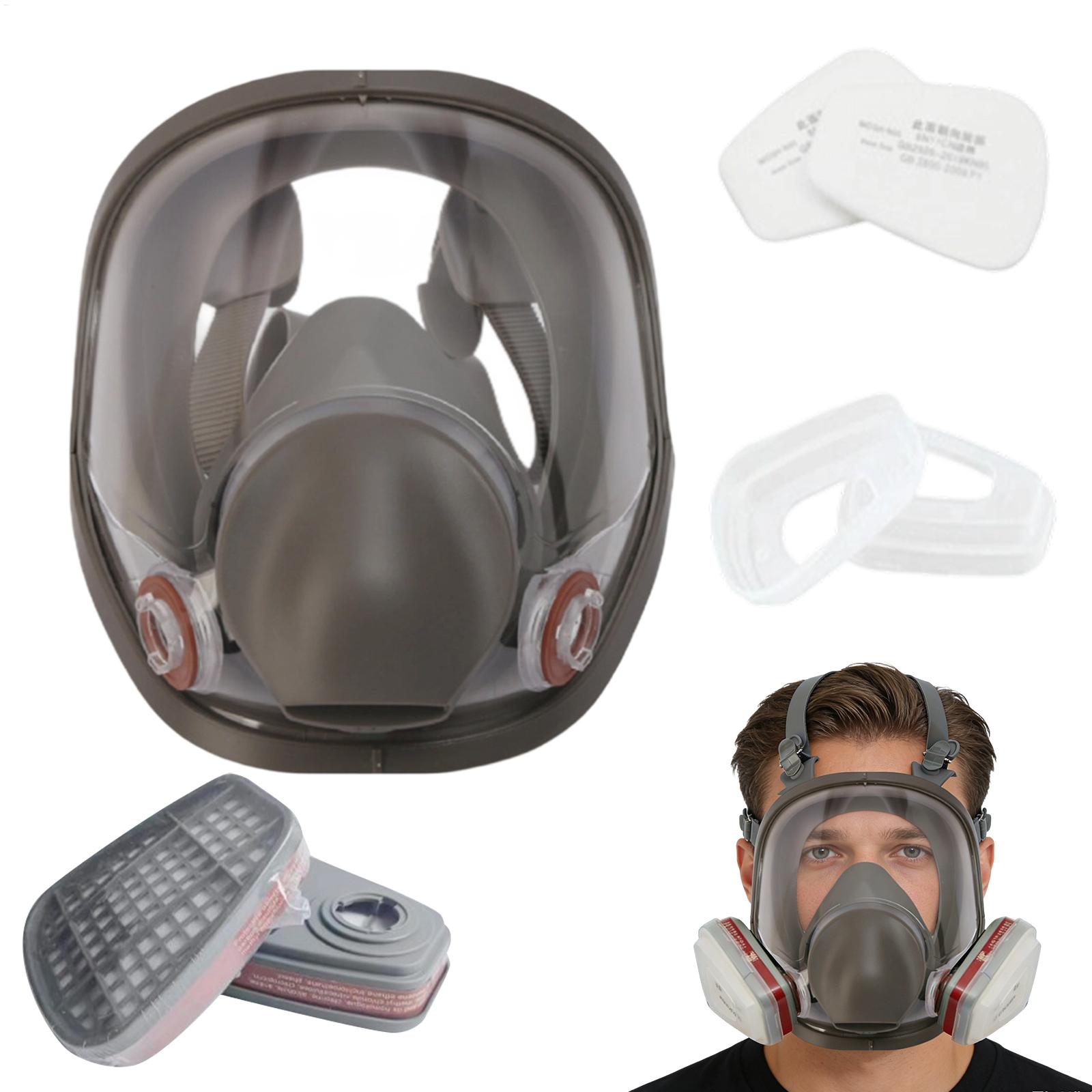 Woodworking Face Shield - Staubdichte Atemschutzmaske mit Filter, wiederverwendbarer Gesichtsschutz