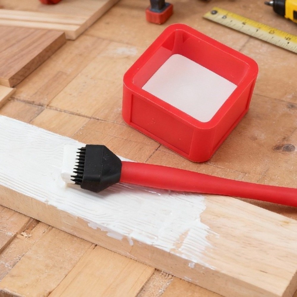 Woodworking Easy Projects - Silikon-Klebepinsel mit verschließbarem Deckel, leicht zu