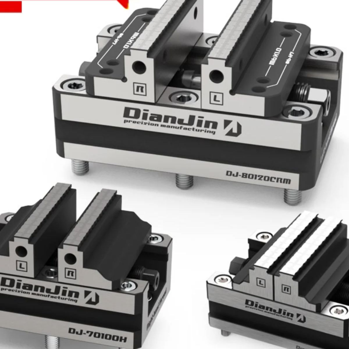 Woodworking Vice Quick Release - 4-5-Achsen DJ-70100H Spannvorrichtung Selbstzentrierender Schraubstock Positiv