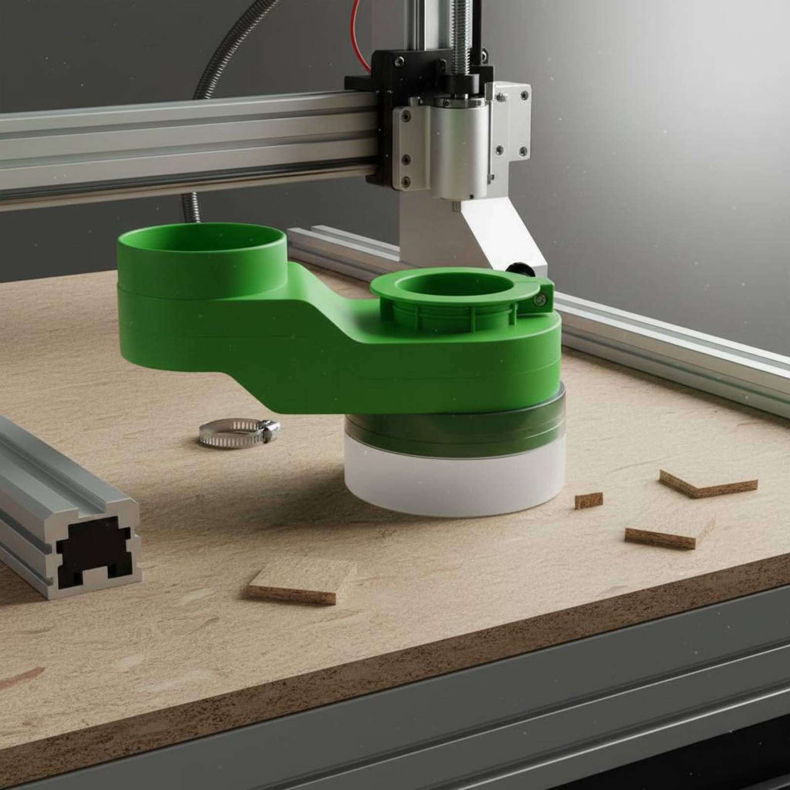 Spindel-Staubschutzhaube für C – Woodworking Cnc Machine Bewertung und Preis