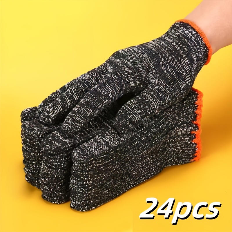 12/24 Paar Arbeitshandschuhe,  – Woodworking Gloves Bewertung und Preis