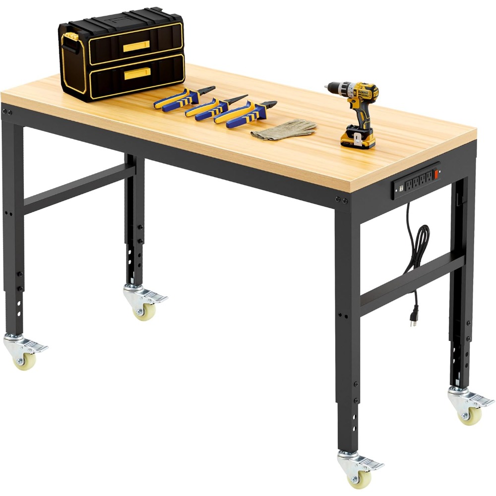 Verstellbare Werkbank, robuste – Workbench Woodworking Bewertung und Preis