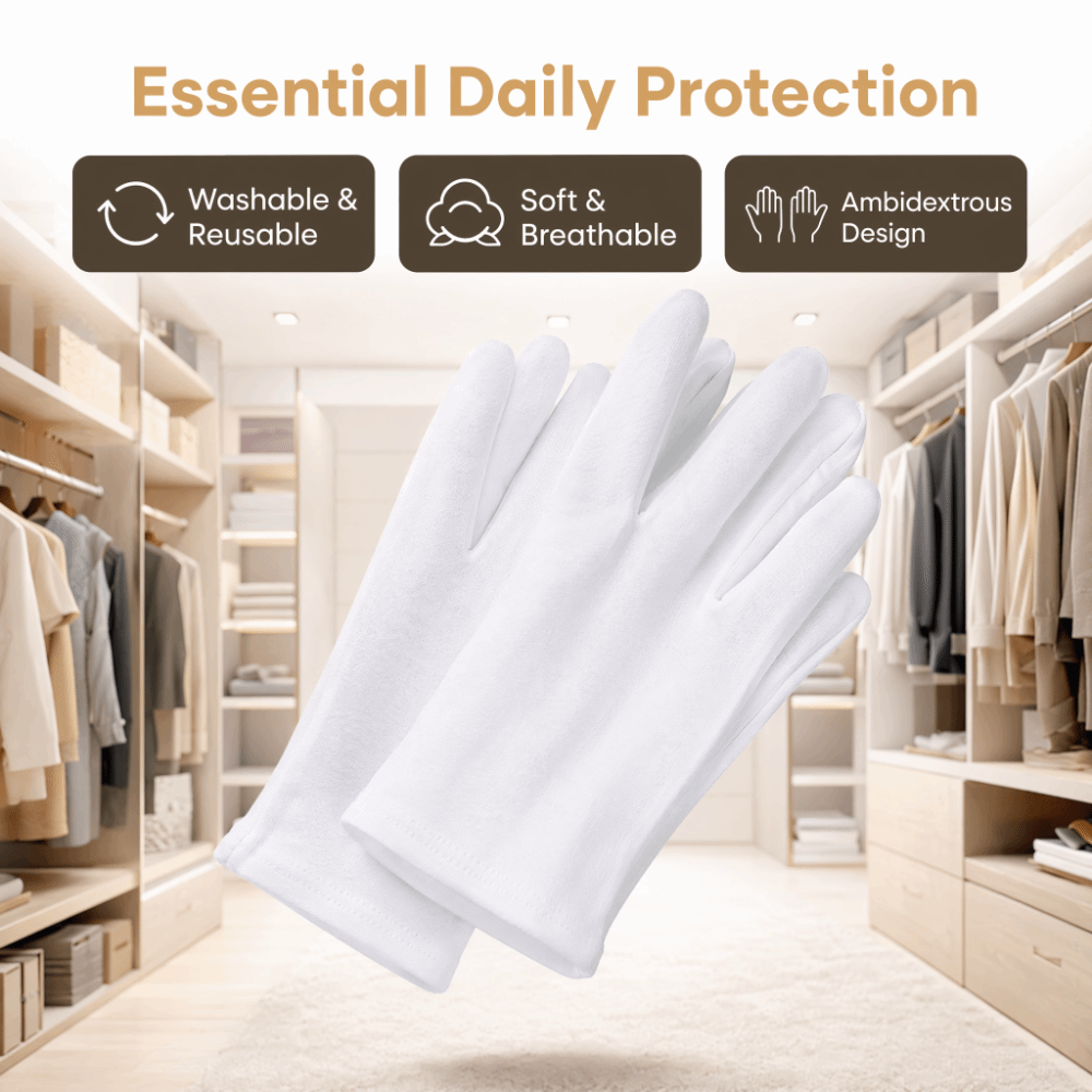 24 Stück weiße Baumwoll-Arbeit – Woodworking Gloves Bewertung und Preis