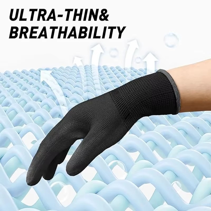 5 Paar beschichtete Nylon-PU-H – Woodworking Gloves Bewertung und Preis