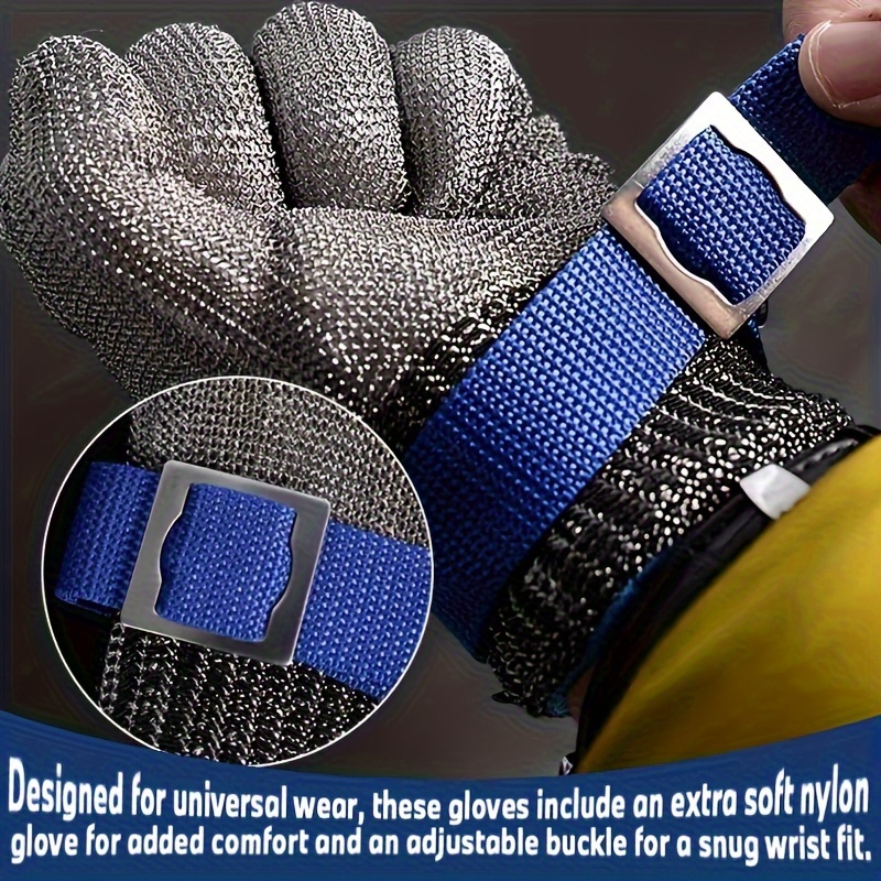 Level 9 Edelstahl-Netz-Sicherh – Woodworking Gloves Bewertung und Preis