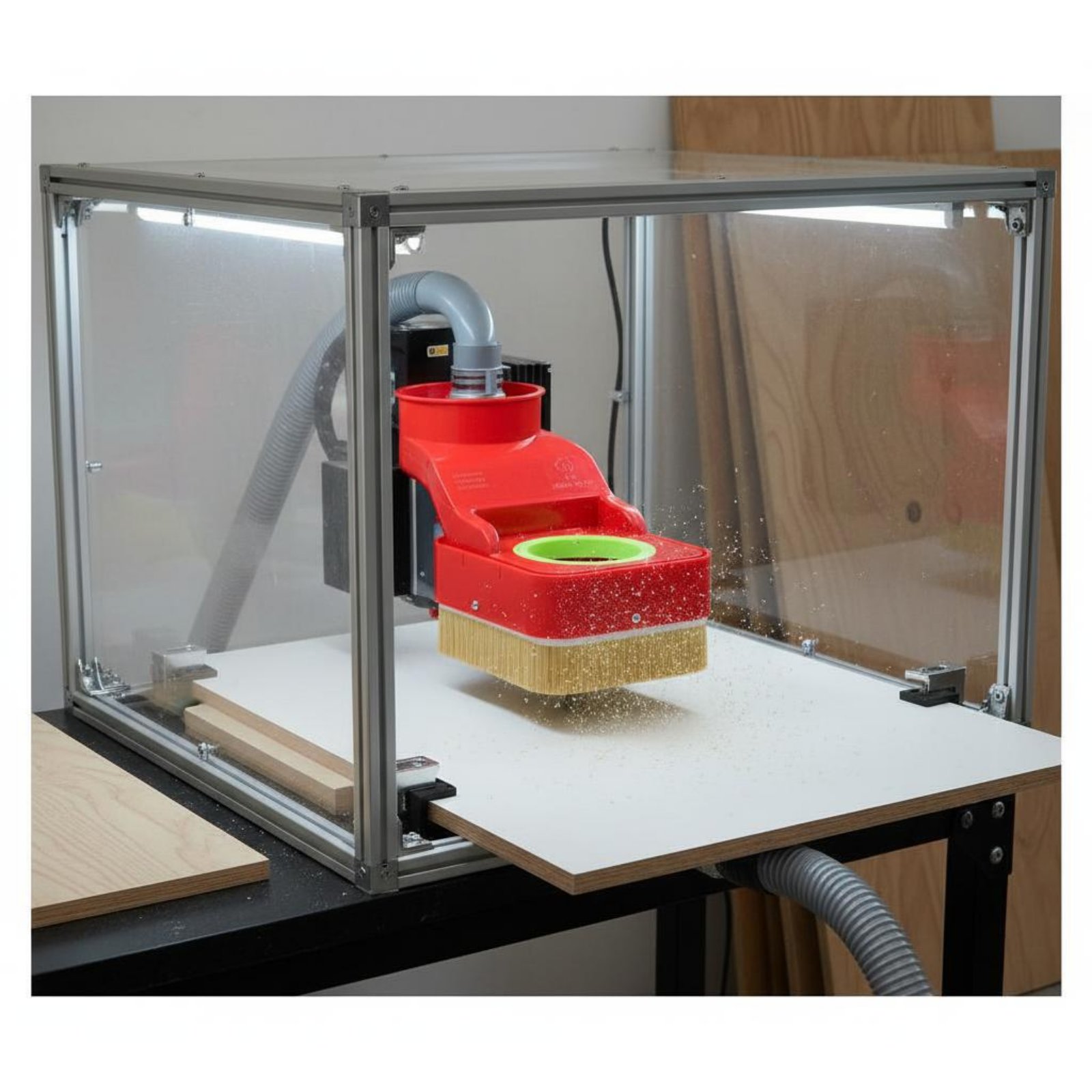 CNC-Fräser Staubschutzhaube Ho – Woodworking Cnc Machine Bewertung und Preis
