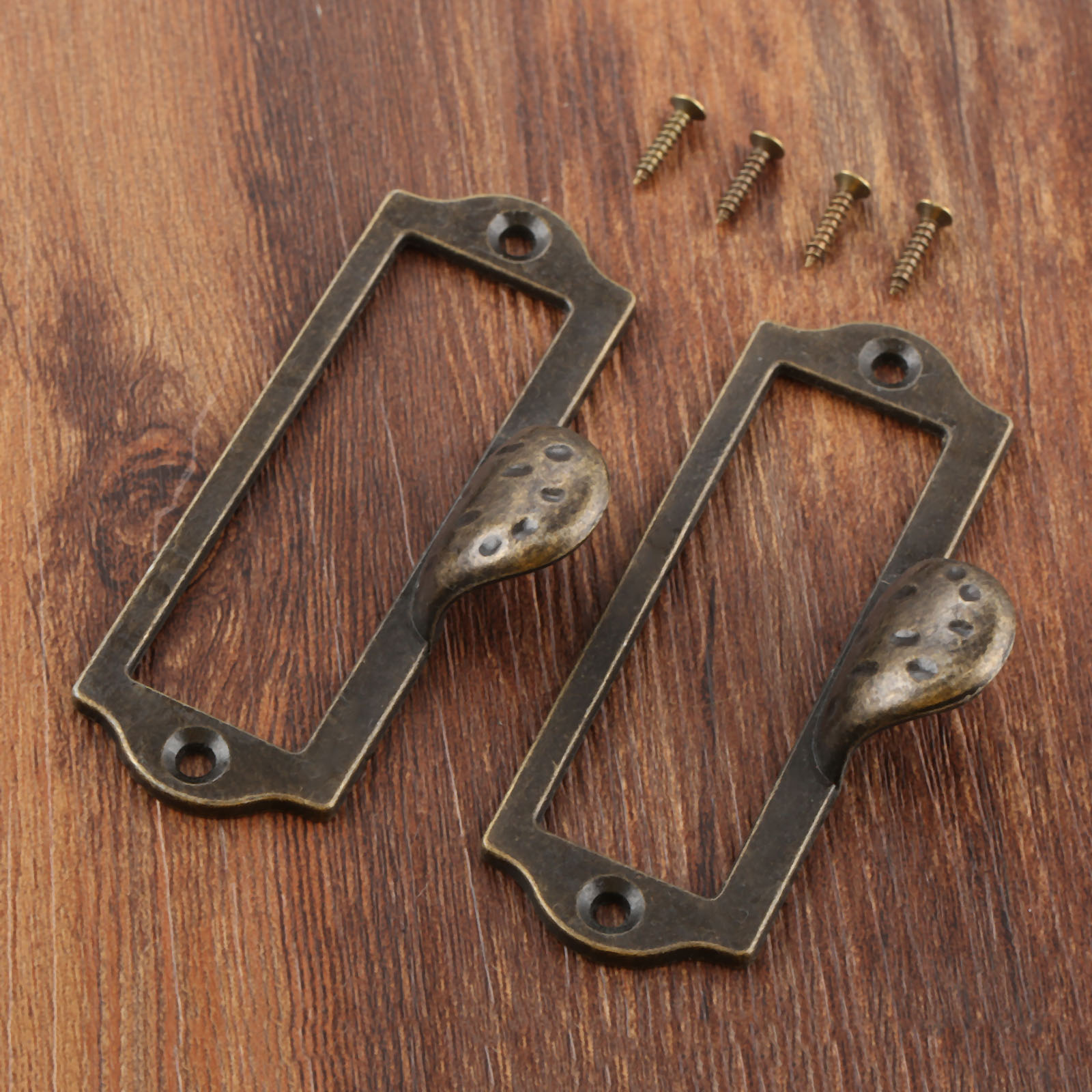2 Stück antiker Etiketten-Name – Woodworking Names Bewertung und Preis